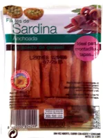 Filetes de sardina anchoada