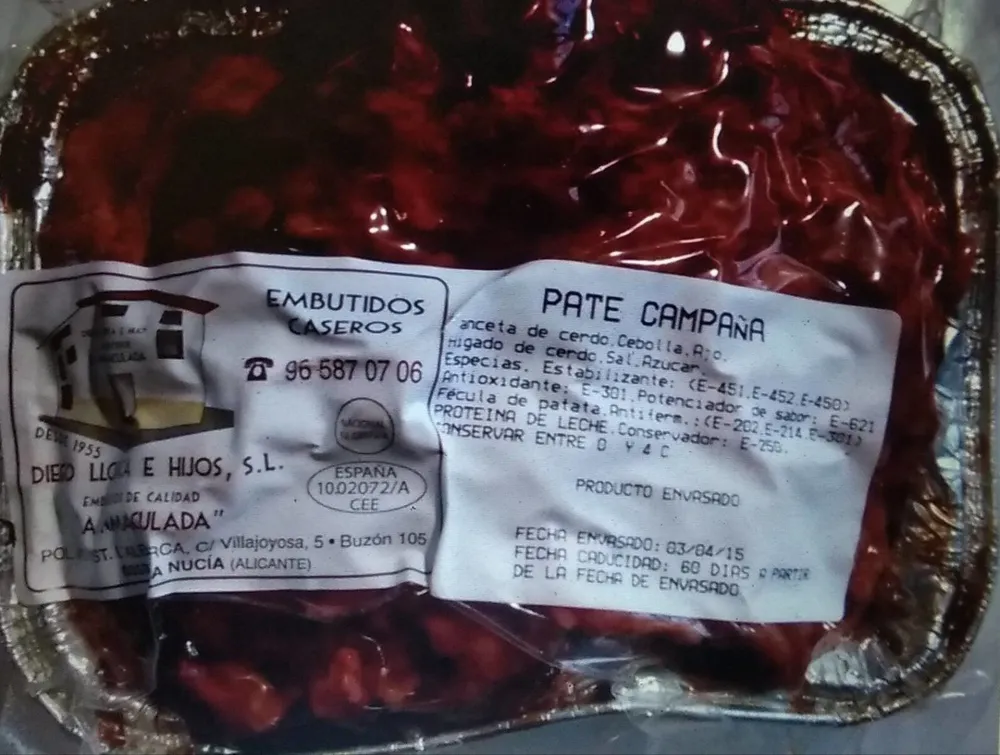 Pate campana