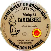 Camembert de Normandie AOP au lait cru