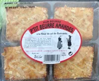 Petit beurre breton amande
