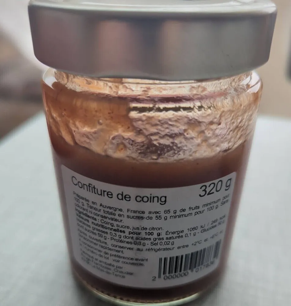 Confiture De Coing