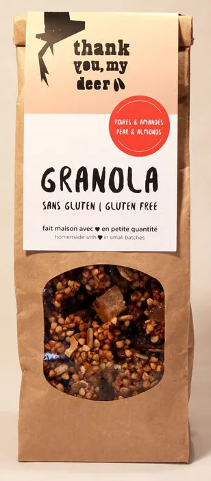 Granola Sans Gluten - Thank You My Deer