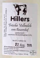 Frische Vollmilch vom Bauernhof