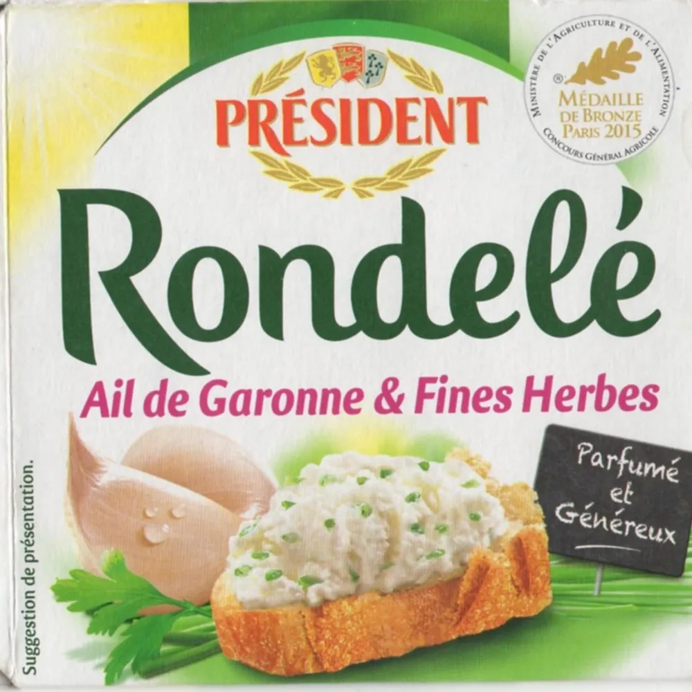 Rondelé Ail de Garonne & Fines herbes (30% MG)
