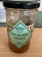 Confiture Rhubarbe Fraises