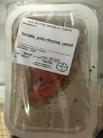 Duo de pois chiche et tomate