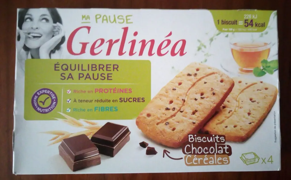 Biscuit chocolat céréales
