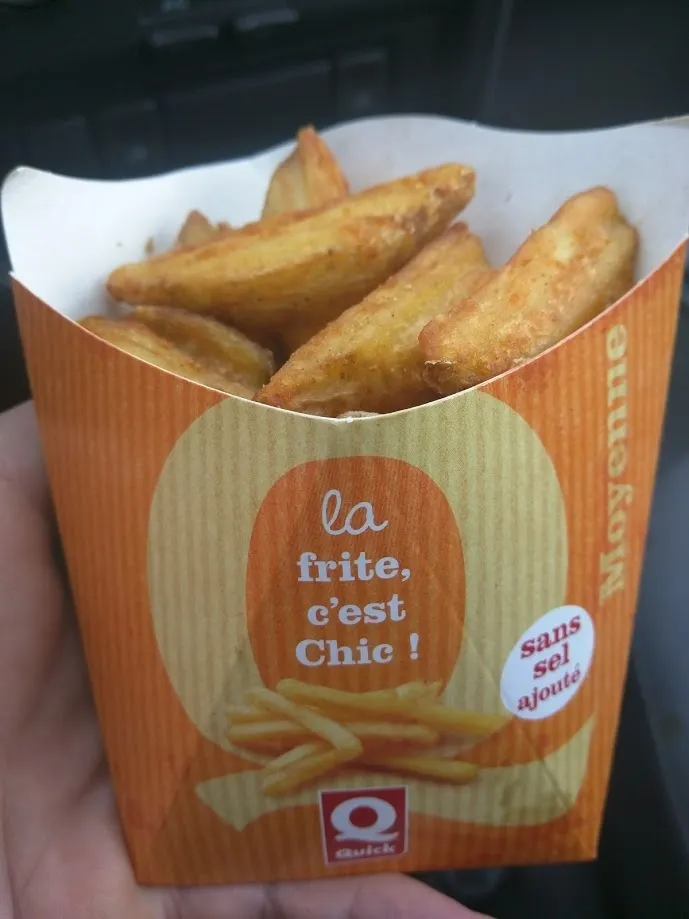 Frites Moyenne Les Rustiques