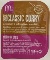Sauce Classic Curry
