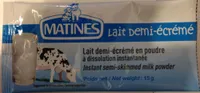 Marines Lait demi-écrémé
