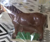 Cheval chocolat aux lait
