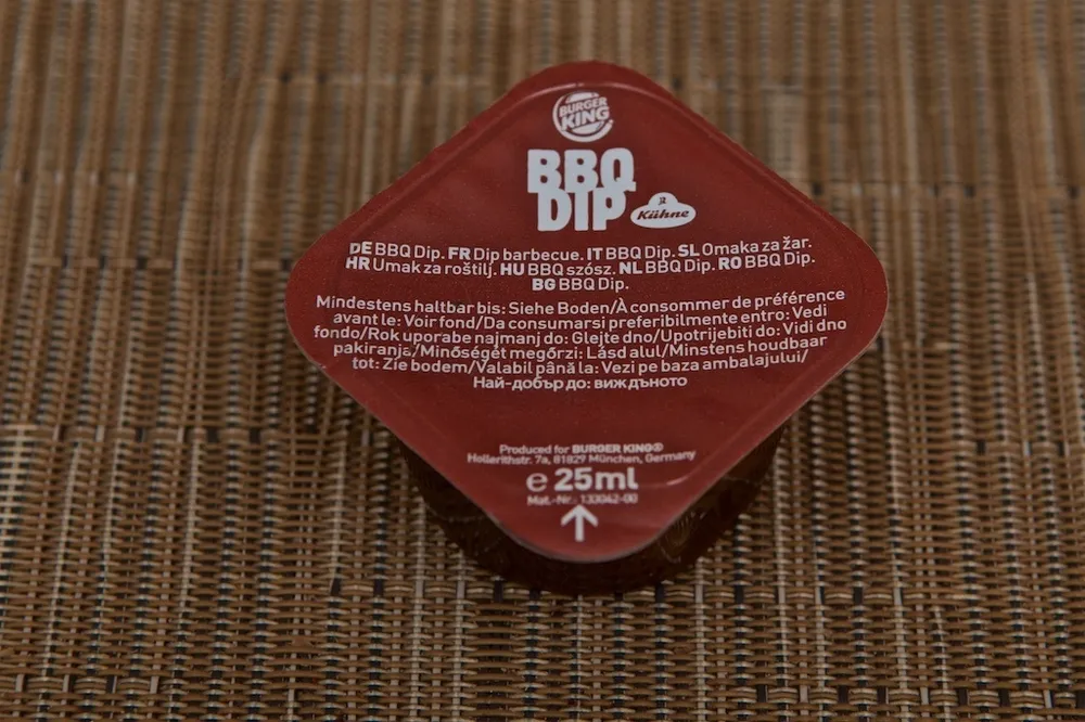 BBQ DIP Burger King
