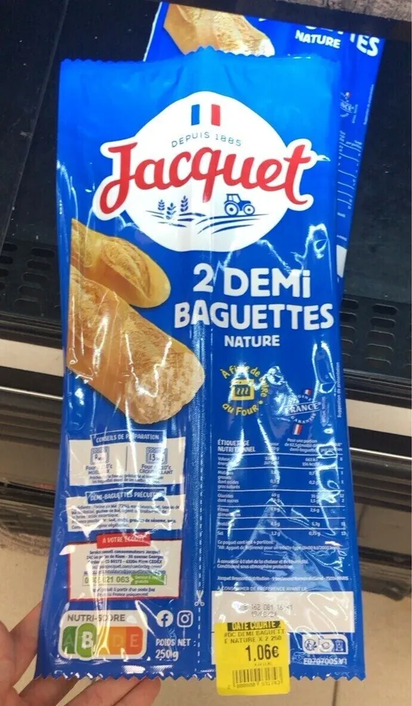 2 demi-baguettes