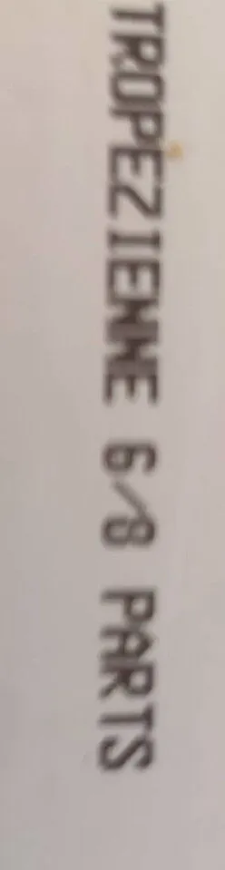 Tropézienne 6/8 parts