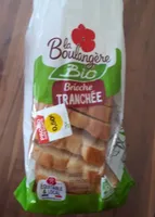 Bio brioche tranchée
