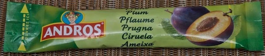 Stick de confiture de prunes