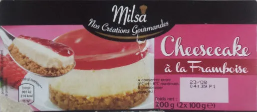 Cheesecake à la Framboise