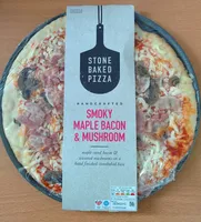 Smoky Maple Bacon and Mushroom - Stone Baked Pizza