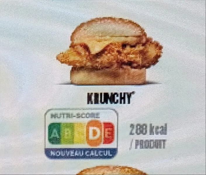 Krunchy sauce burger