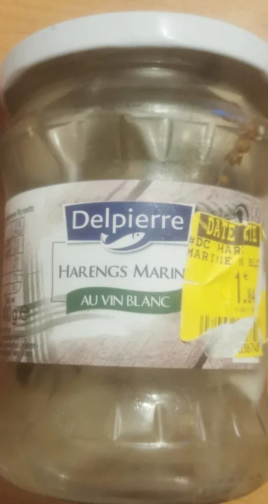 Harengs marinés