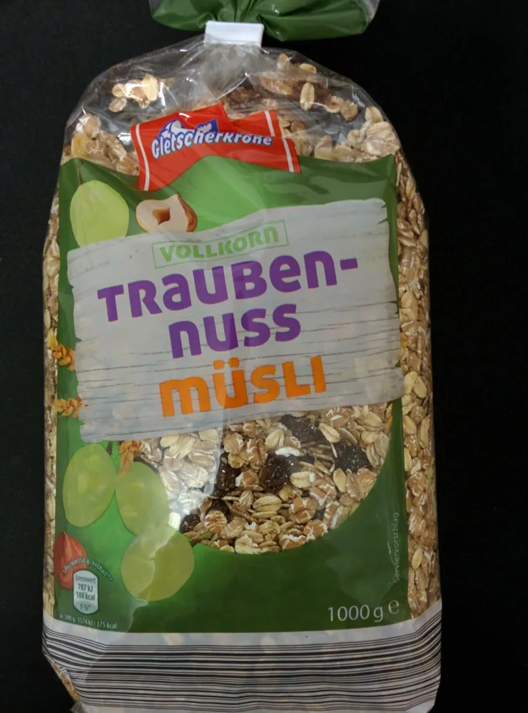 Trauben-Nuss Müsli