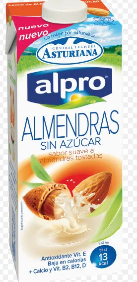 Bebida de almendras sin azucar