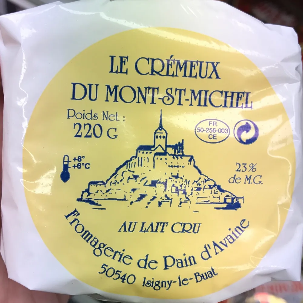 Le Crémeux du Mont-St-Michel au lait cru