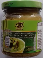Pasta de curry verde