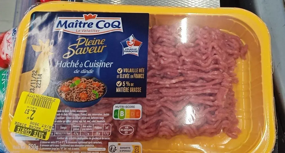 Haché à cuisiner