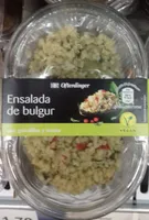Ensalada de bulgur con guindillas y menta