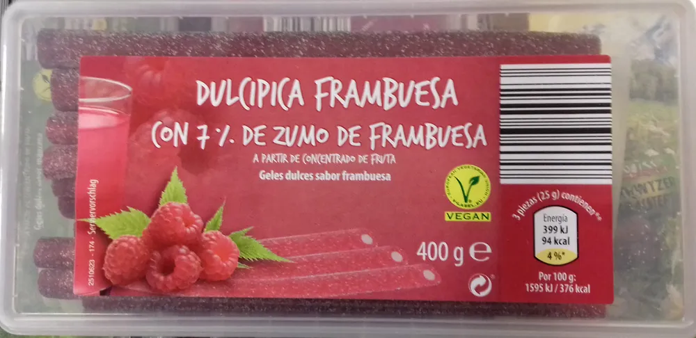 Dulcipica frambuesa