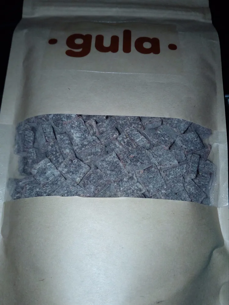 Cube de cassis au chia