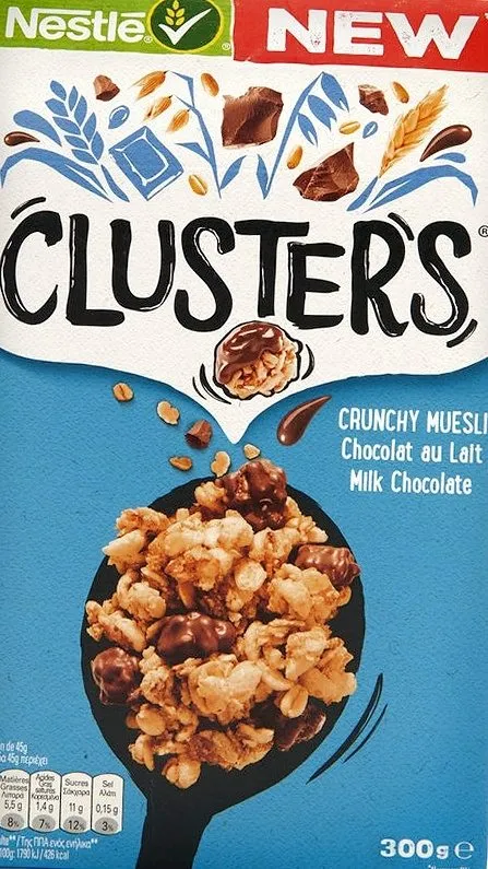 Clusters Muesli Chocolat au lait