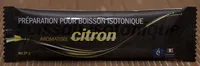 Préparation pour boisson isotonique aromatisée citron