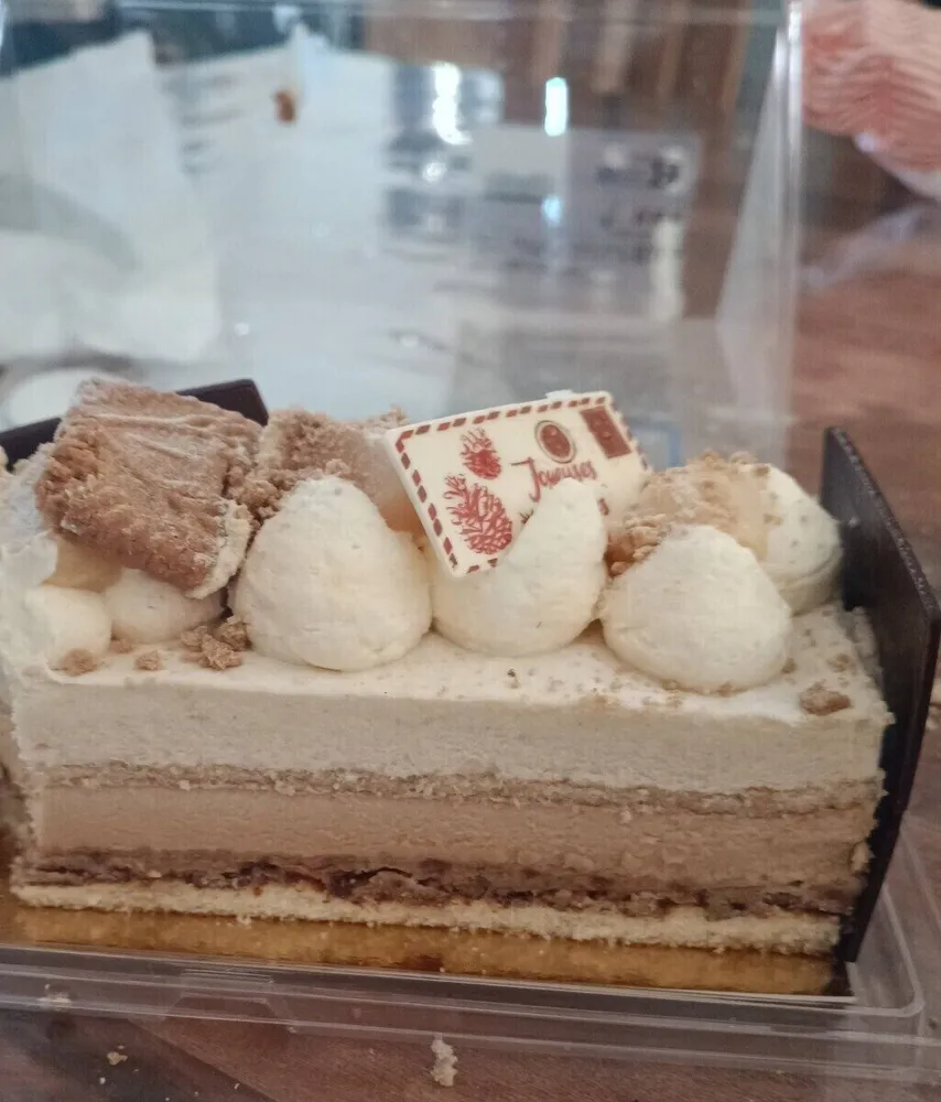 Bûche poire spéculos