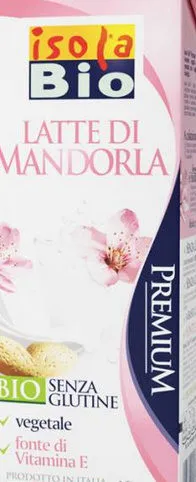 latte di mandorla Isola Bio