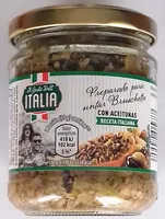Preparado para untar bruschetta con aceitunas