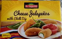 Cheese Jalapeños with Chilli Dip