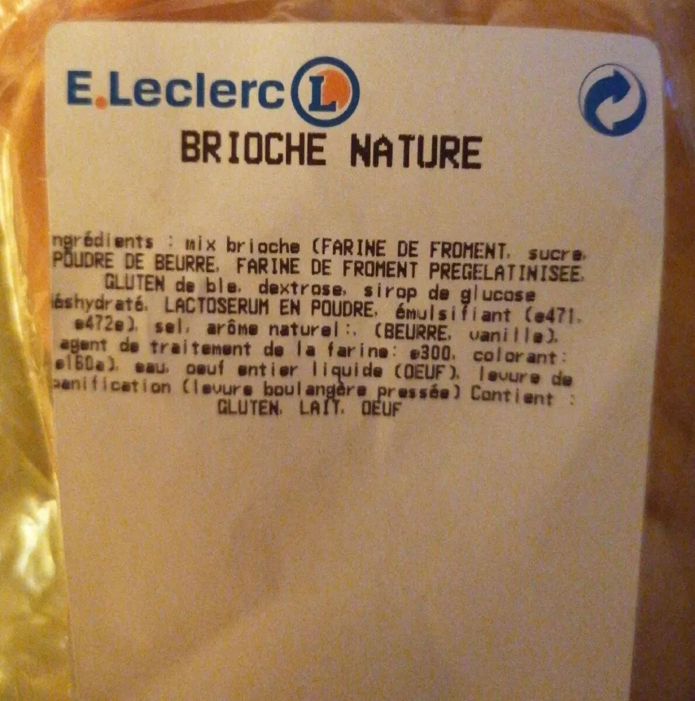 Brioche nature