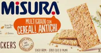 Misura, Multigrain crackers con cereali soffiati