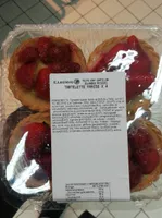 Tartelette fraise x4