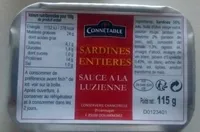 Sardines Entières Sauce à la Luzienne
