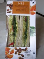 Sandwich Poulet et Sauce à la Mayonnaise Épicée