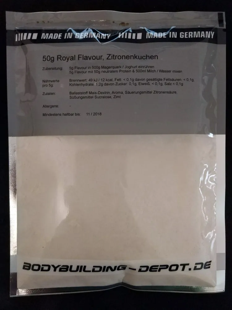 Royal Flavour Zitronenkuchen