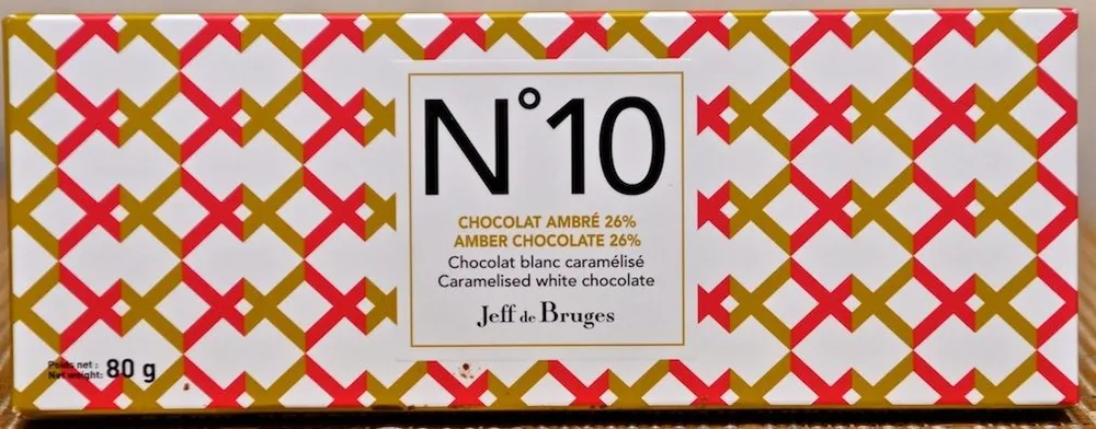 Tablette N°10 Chocolat Blanc Ambré 26%