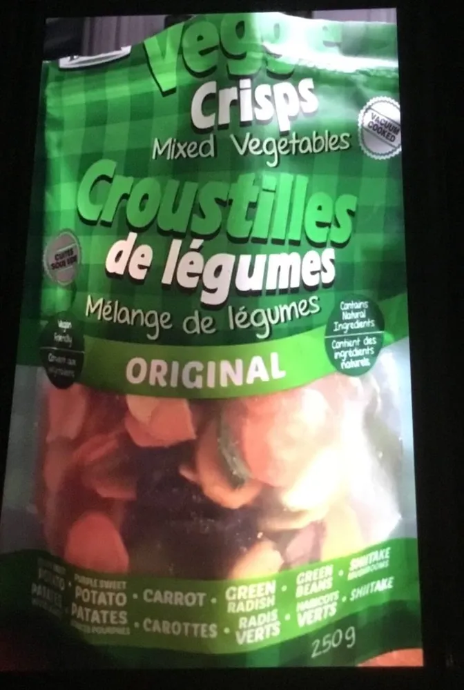 Croustilles de légumes