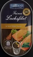 Feines Lachsfilet in Senf-Djon-Sauce