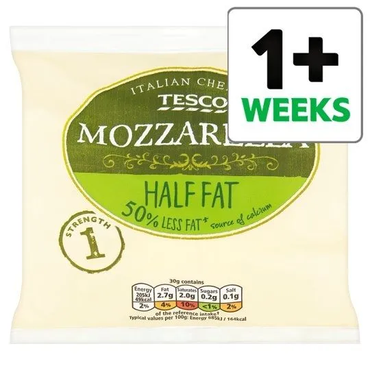 Tesco Half Fat Mozzarella