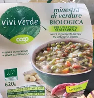 Minestra di verdure biologica Coop