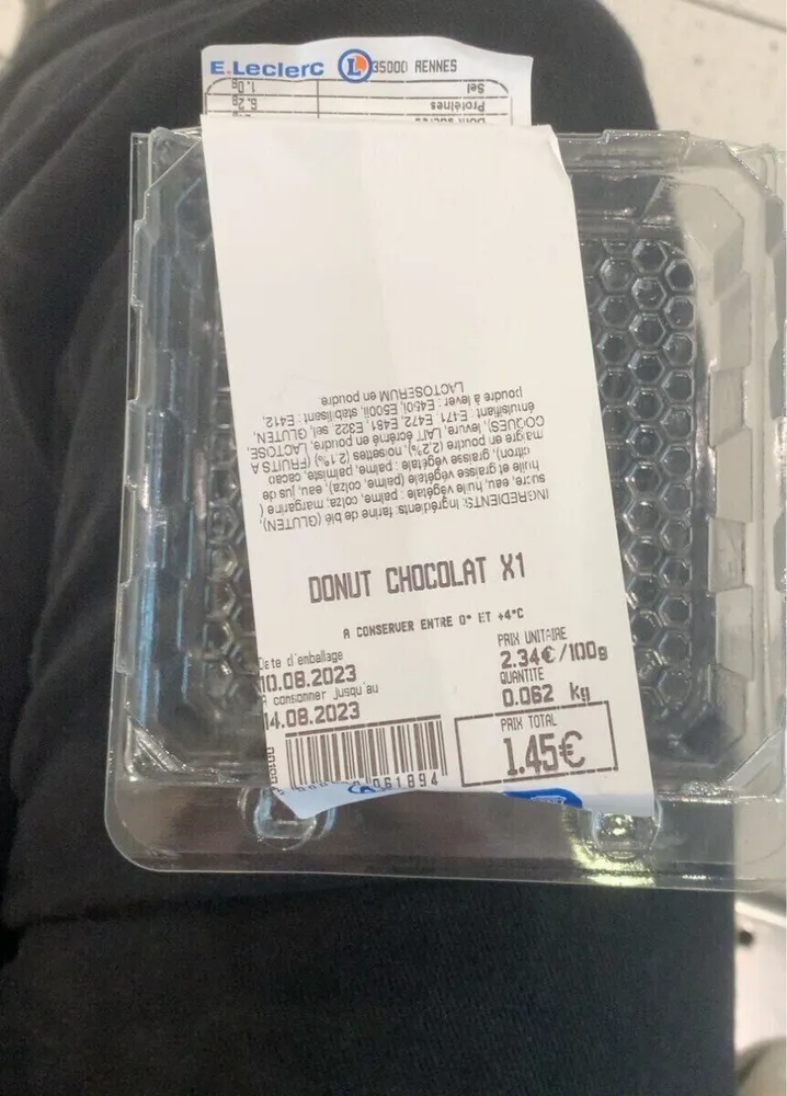 Donut chocolat